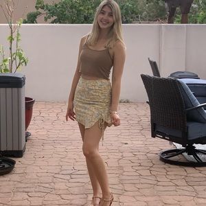 PACSUN skirt w/scrunch